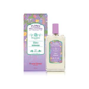 Flores Mediterráneas Lilas y Mimosas by Álvarez Gómez